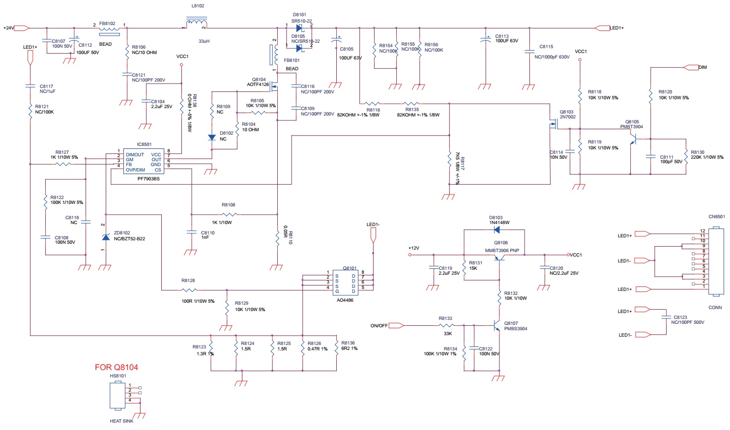 Electro help: Philips 715G6163 SMPS schematic (Circuit diagram)