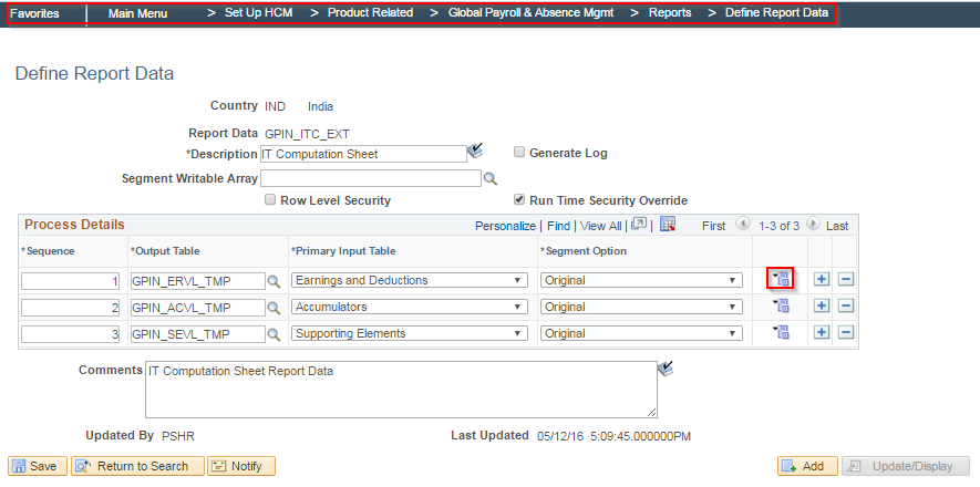 peoplesoft global payroll and absence management global payroll tax sheet