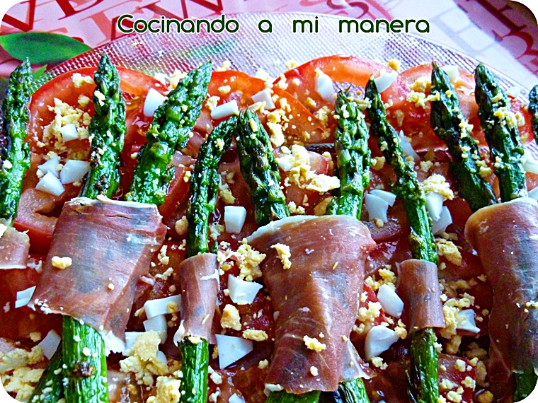 ensalada esparragos trigueros