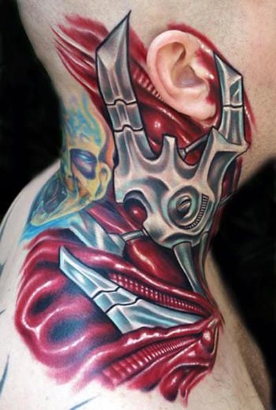 BioMechanical Tattoo Pictures Collection | Tattoo Picture, Photos and