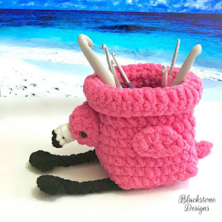 Free Crochet Pattern for Bird Baskets
