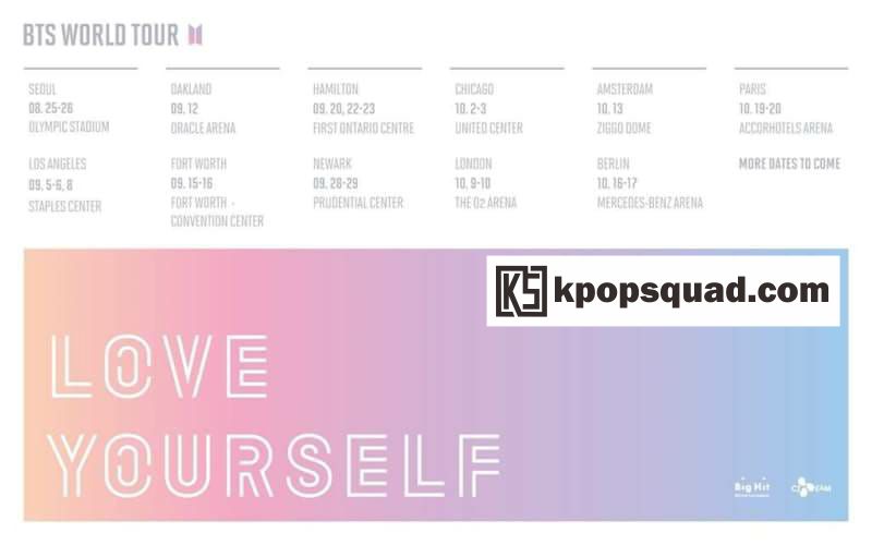 Bts love yourself tour