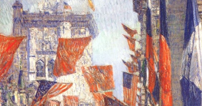Childe Hassam Flag Series La Serie Delle Bandiere Tutt Art
