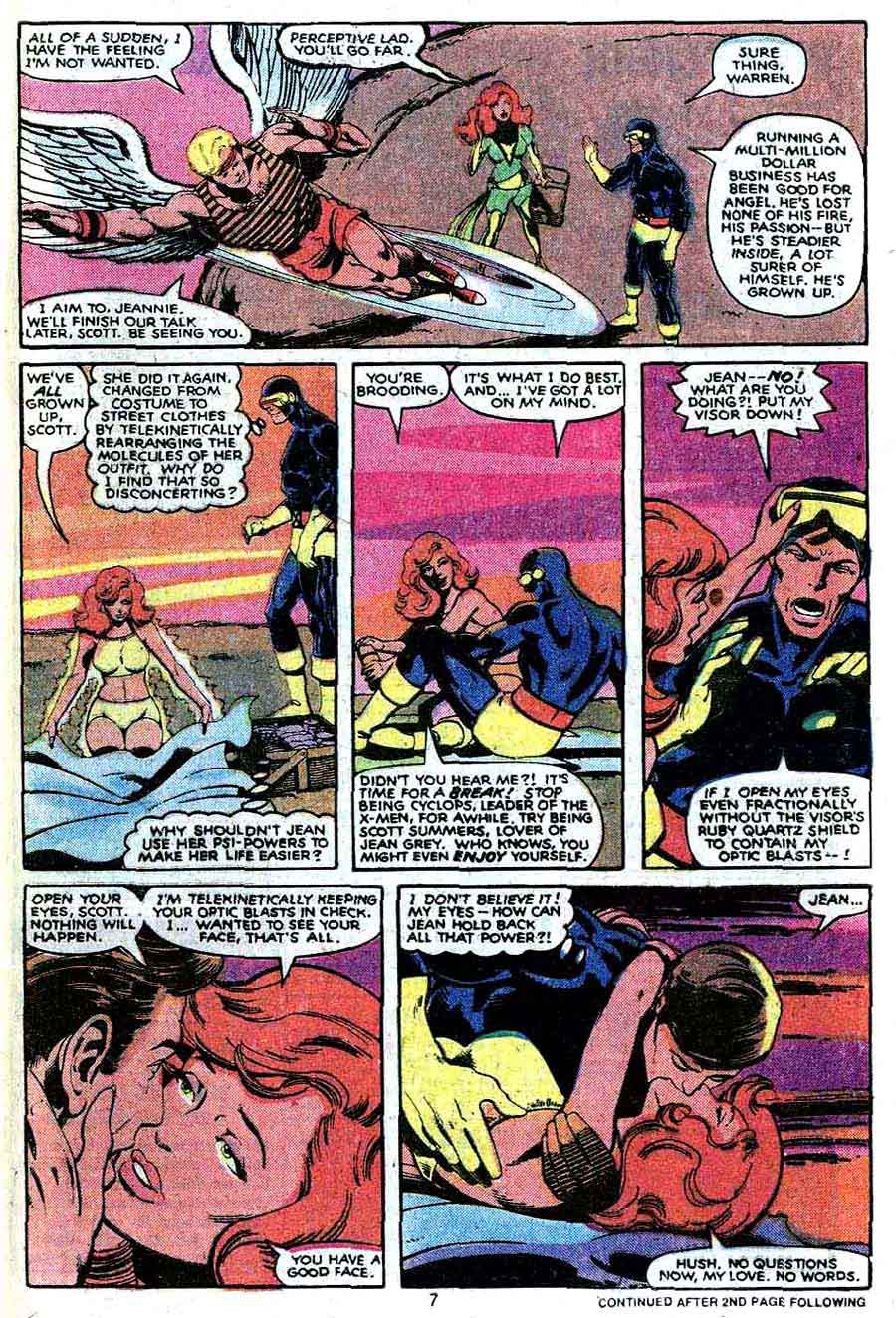 X-men v1 #132 marvel comic book page art by John Byrne
