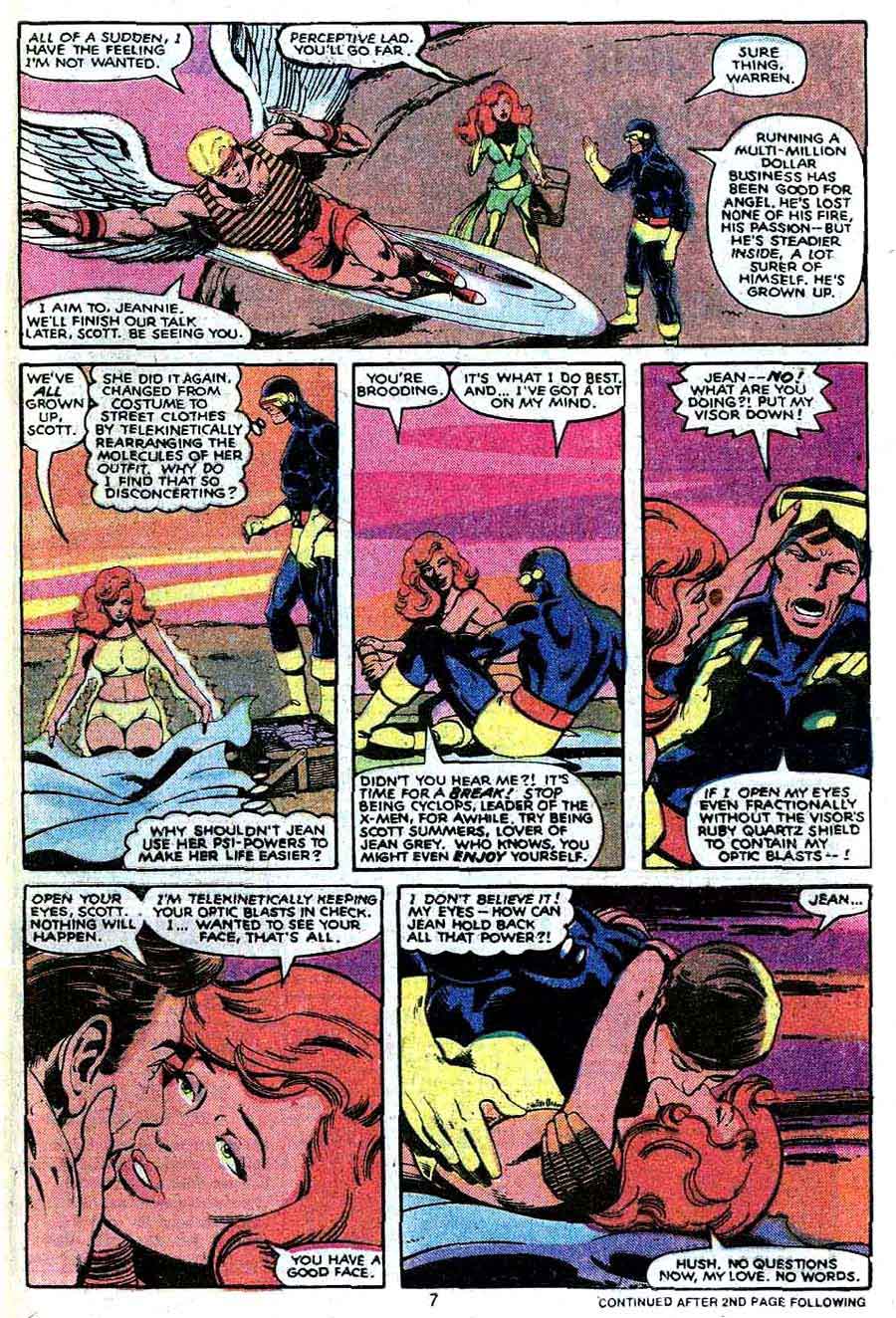 X-men v1 #132 marvel comic book page art by John Byrne X-men v1 #132 marvel comic book page art by John Byrne
