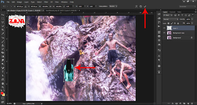 Cara Membuat Penampakan Hantu Dengan Adobe Photoshop CS6 Cara Membuat Penampakan Hantu Dengan Adobe Photoshop CS6