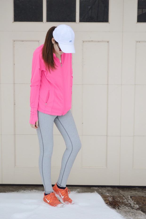 Outfit: Herringbone Workout Wear