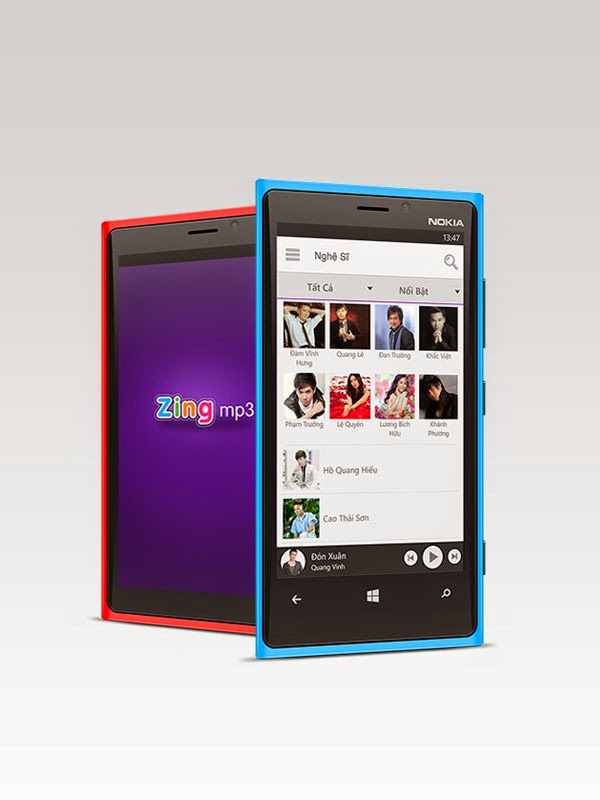 Zing Mp3 Cập Nhật Phiên Bản Mới Cho WinDows phone
