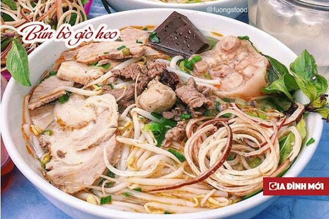 Hướng dẫn cách nấu món bún bò giò lợn ngon như quán Hướng dẫn cách nấu món bún bò giò lợn ngon như quán