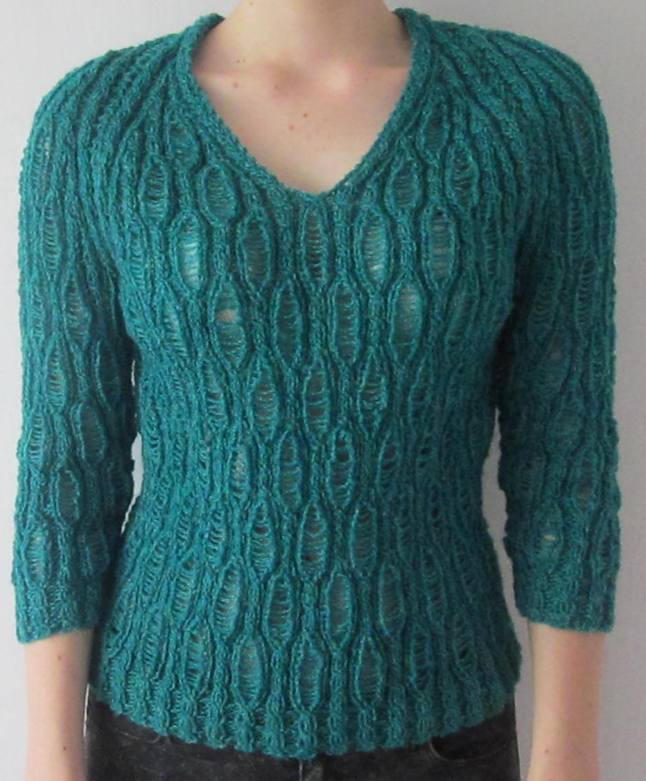 swetry na drutach wzory