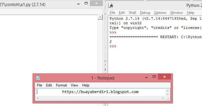 Fungsi sqrt() pada python : Mengembalikan akar kuadrat pada tipe data ...