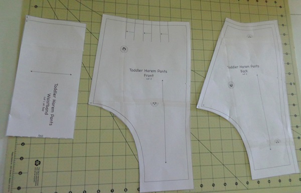 Patterned 2024 harem pants