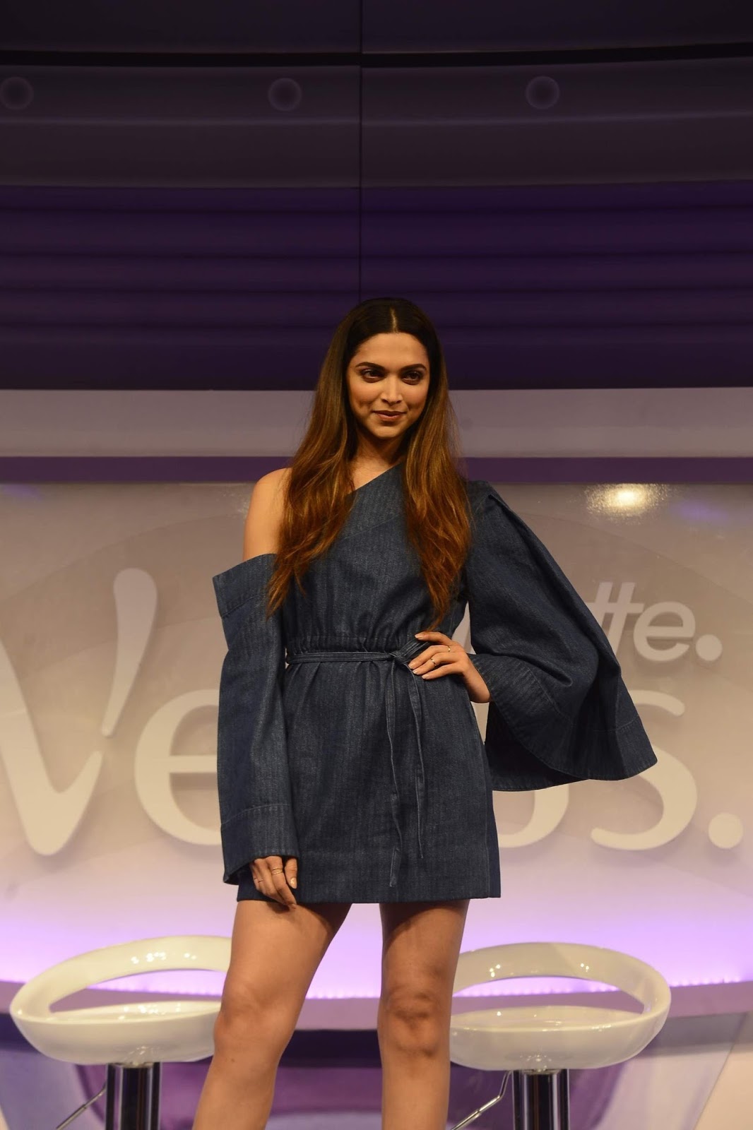 Deepika Padukone Displays Her Long Sexy Legs At The launch of Gillette Venus Breeze, in Mumbai