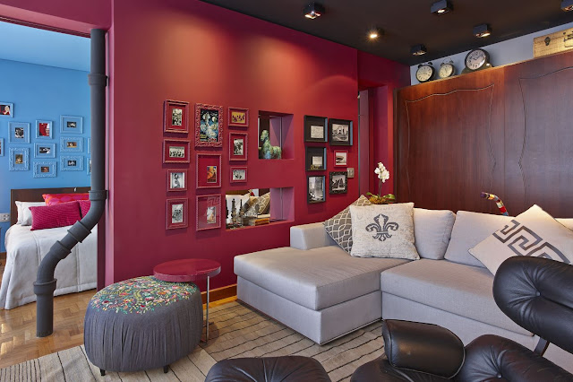 Apartamento decoração retrô em BH por Gislene Lopes. Blog Achados de Decoração Apartamento decoração retrô em BH por Gislene Lopes. Blog Achados de Decoração