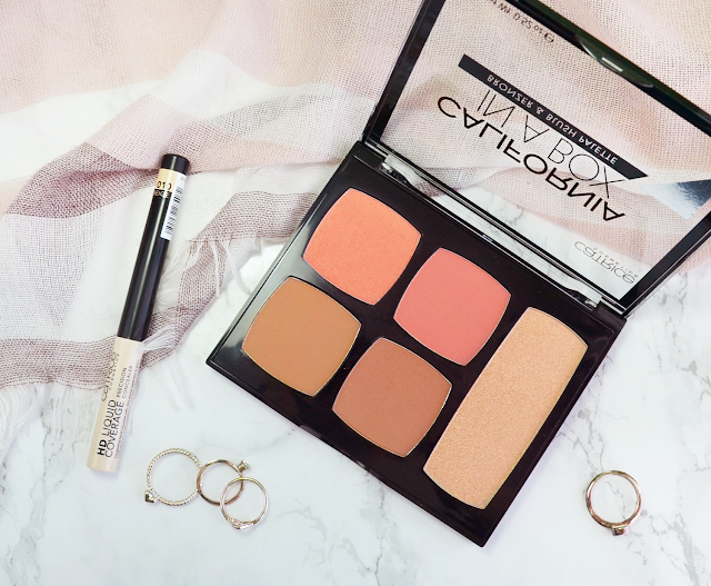 New Spring Products from Catrice (California in a Box Blush and Bronzer Palette and HD Liquid Coverage Concealer 010 Light Beige)