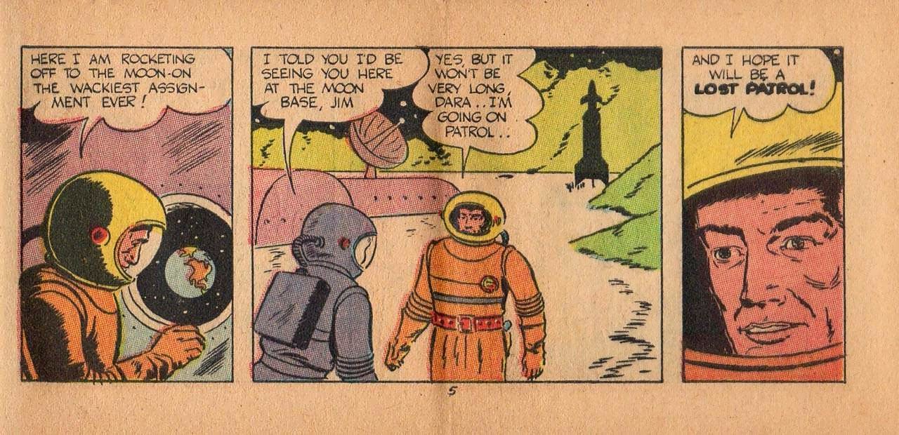 Saved From The Paper Drive Jim Solar Space Sheriff Defeats the Moon