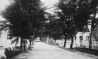 Jalan di sekitar Istana Sultan Langkat, Tanjung Pura Tahun 1734