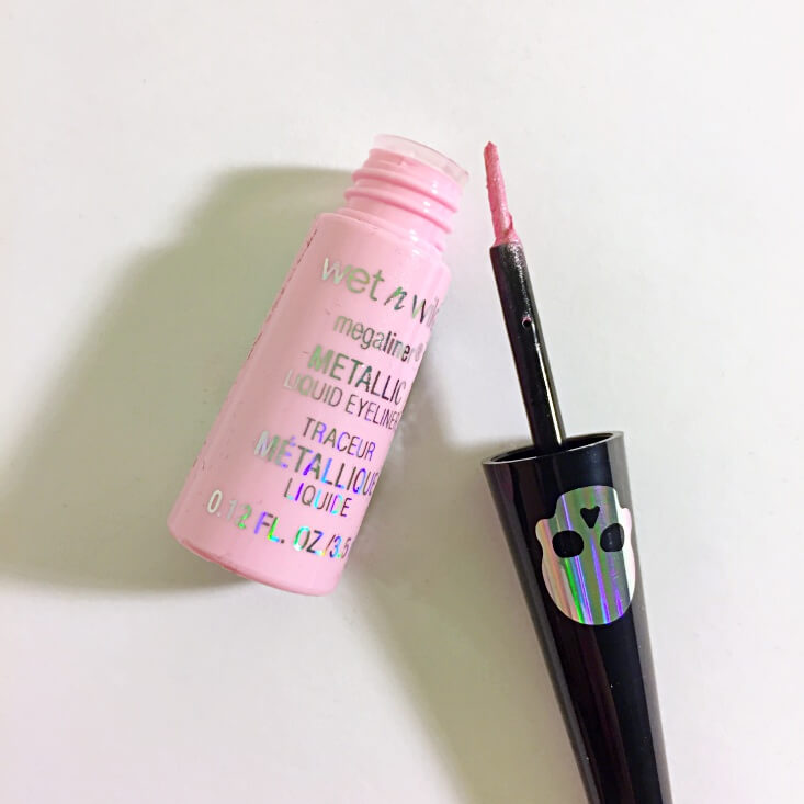 wet n wild megaliner Metallic Liquid Eyeliner Pink Coffin wet n wild megaliner Metallic Liquid Eyeliner Pink Coffin