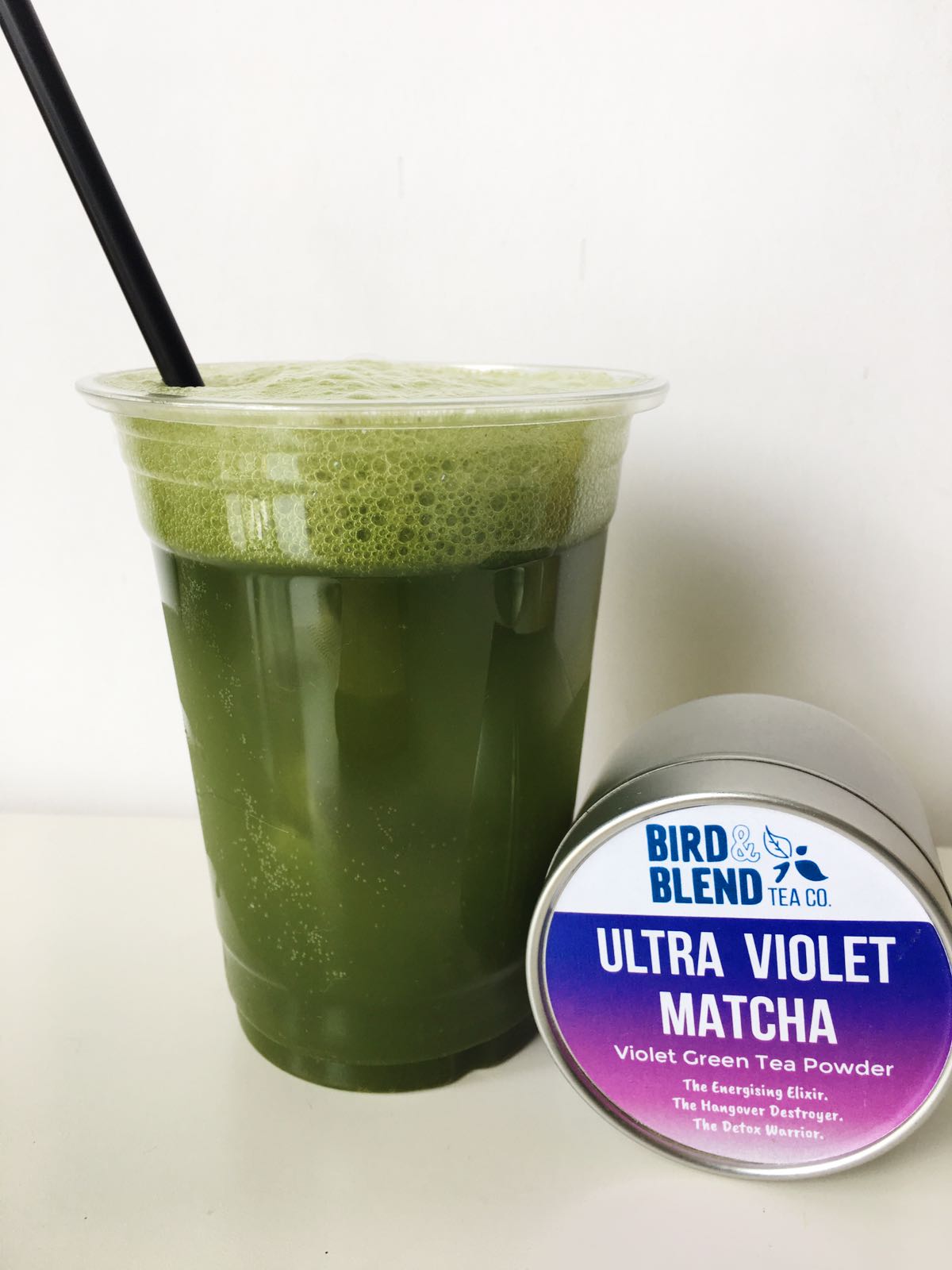 The Tea Library Bird & Blend Ultra Violet Lemonade!