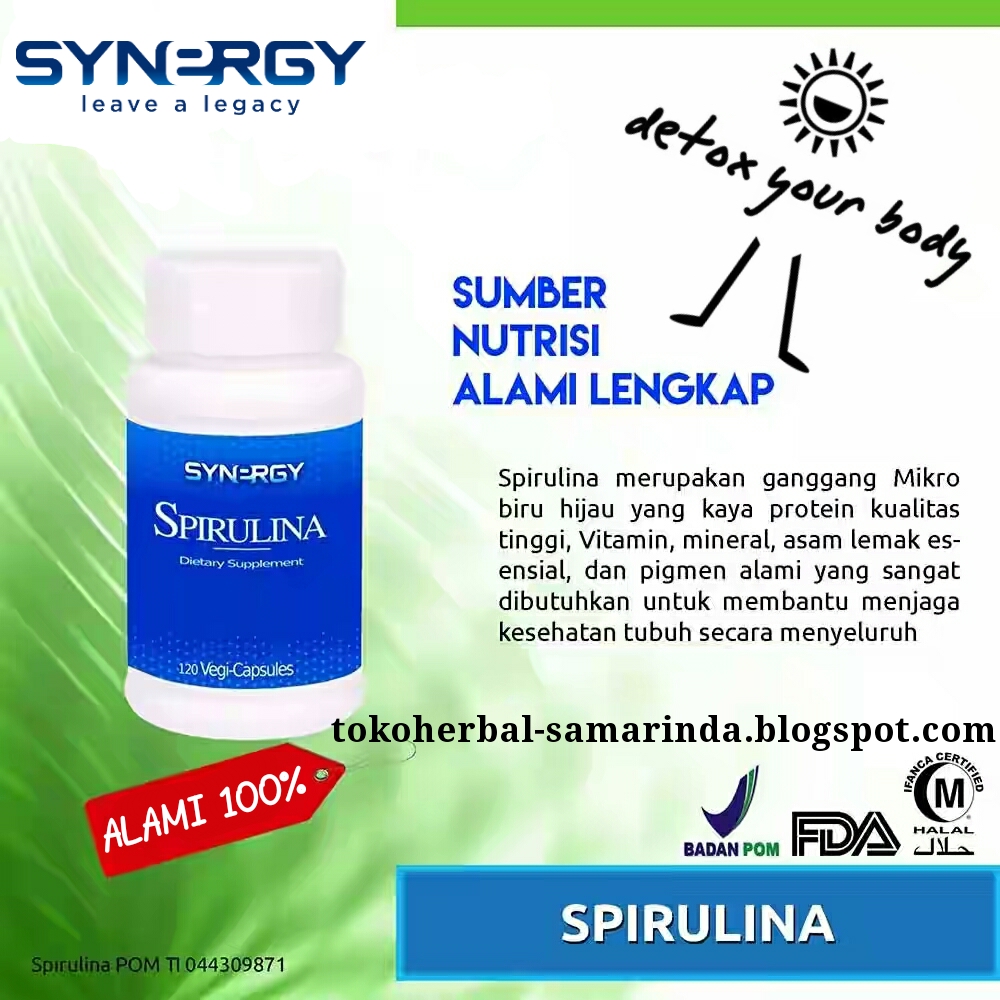 Manfaat Spirulina Toko Herbal Samarinda