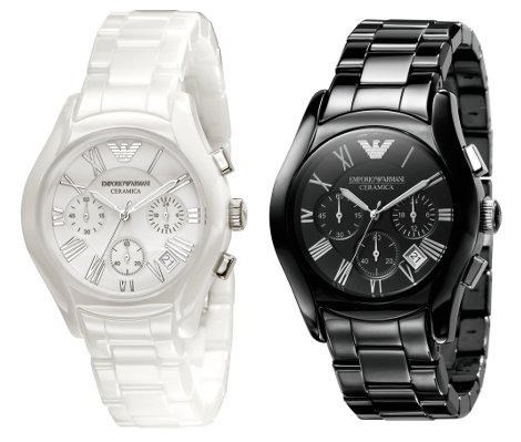 montre armani ceramique