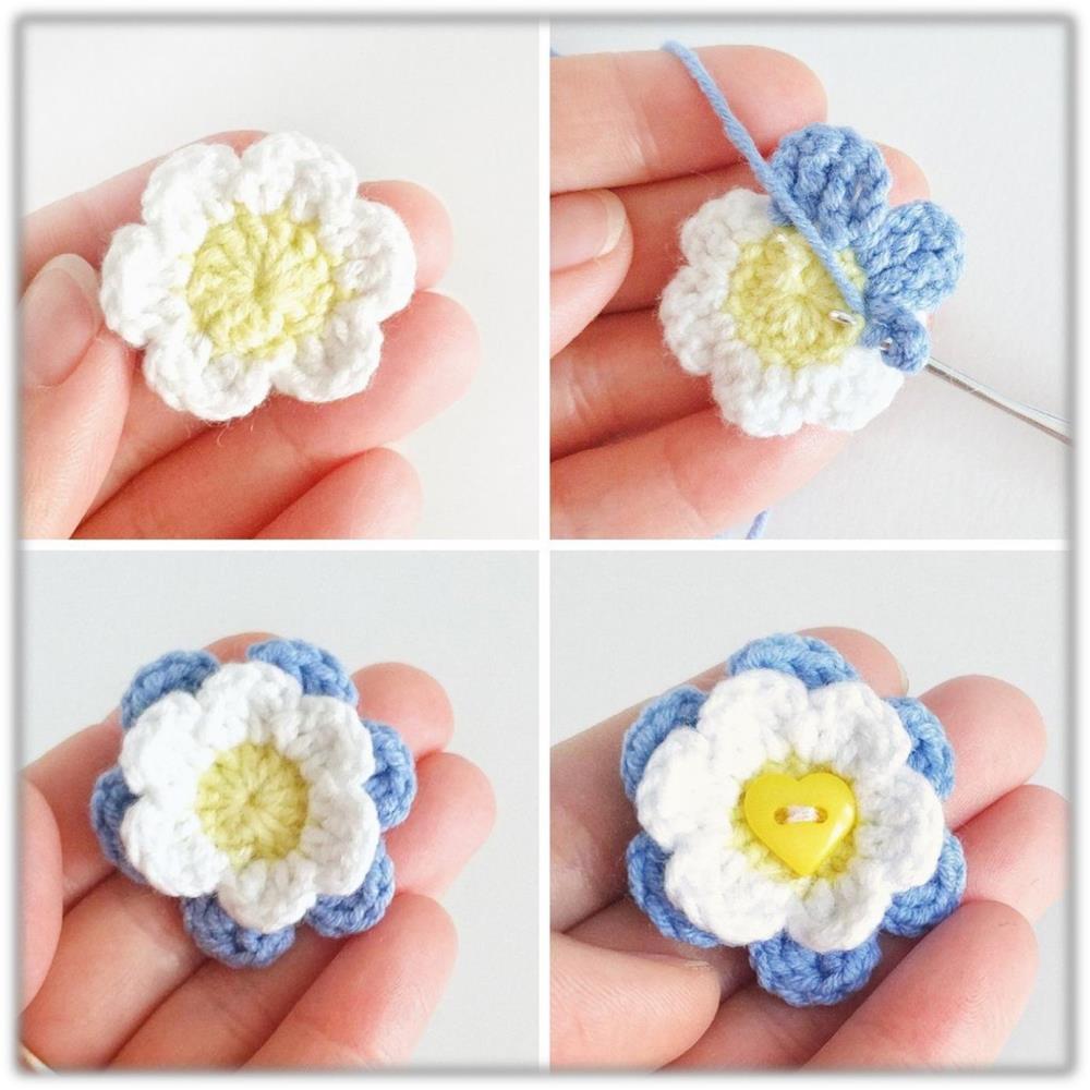 Crochet flower