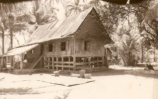 Rumah Gadang Mandeh Rubiah di tahun 1980 sebelum di renovasi oleh Pemerintah.
