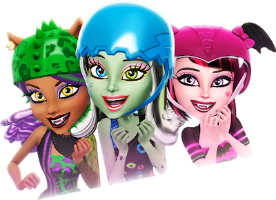 Monster High: Logo e imagen de Skultimate Roller Maze
