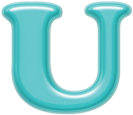 Abecedario en Celeste. Light Blue Abc. - Oh my Alfabetos!