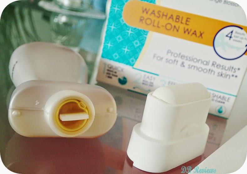 Nair Washable Roll-On Wax with Argan Oil & Orange Blossom Extract