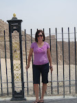 At the top of Jebel Hafeet, Al Ain