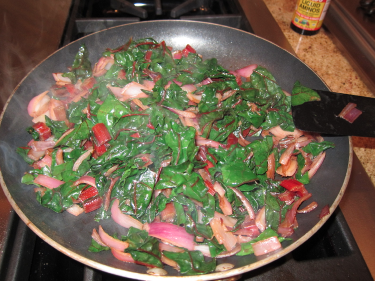 Eating Healthy Swiss Chard & Tilapia SHE IS PREGNANT