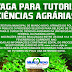 Vaga para Tutoria Ciência Agrárias, em Mundo Novo