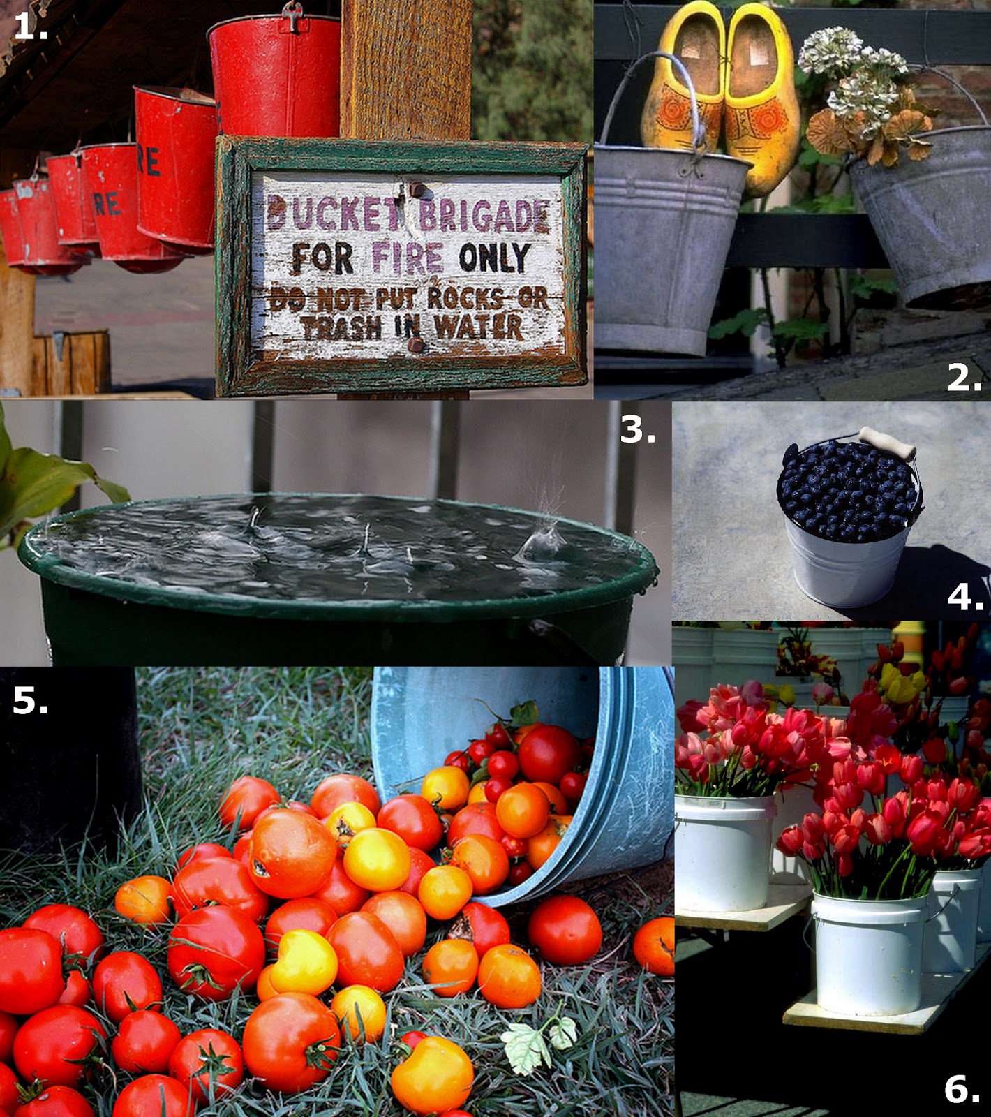 Bucket Outlet Buckets Can be Beautiful