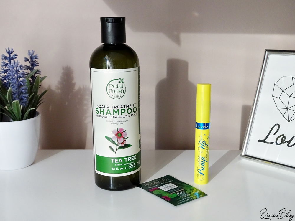 Petal Fresh Tea Tree Shampoo szampon, Lovely Pump Up tusz