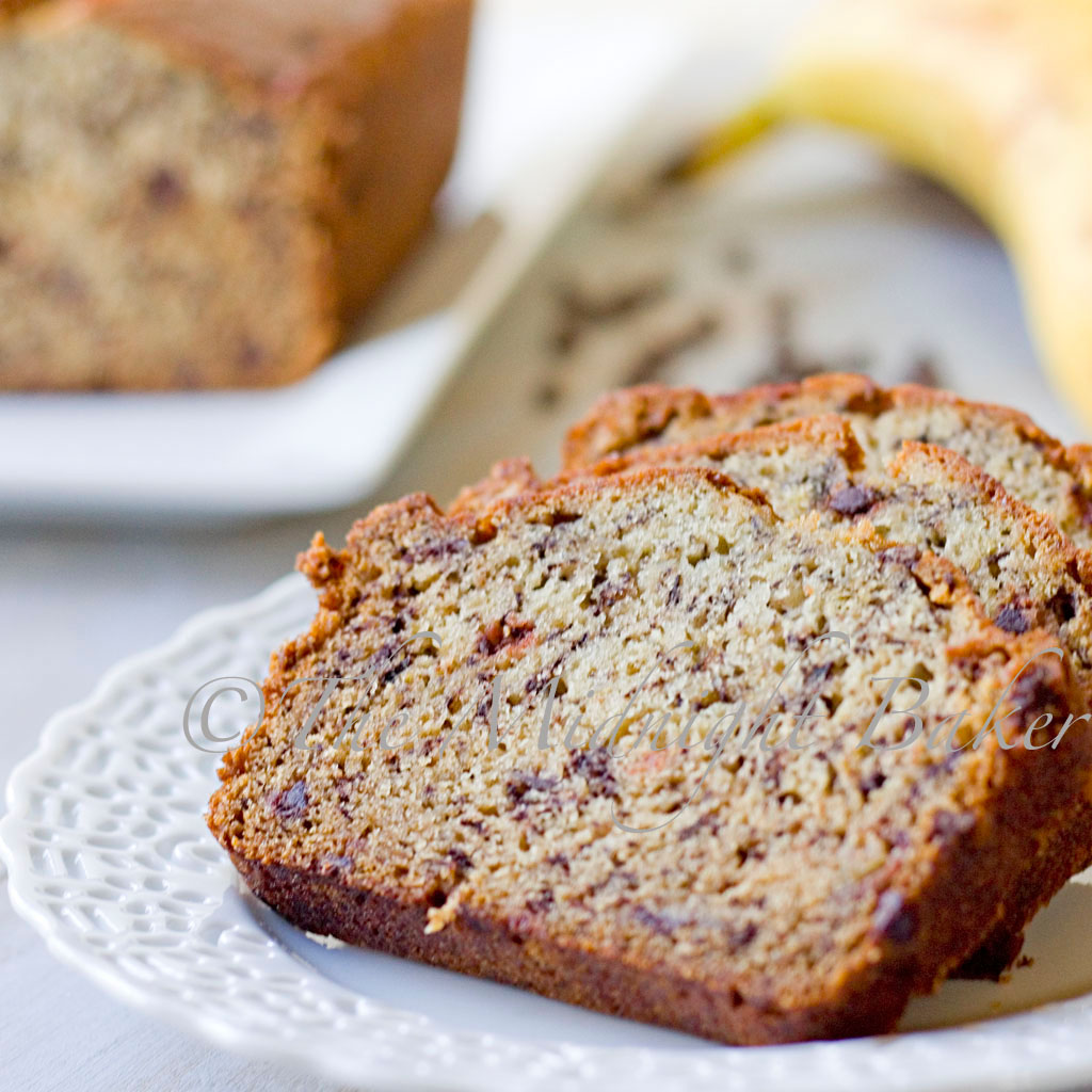Chocolate Chip Banana Bread The Midnight Baker