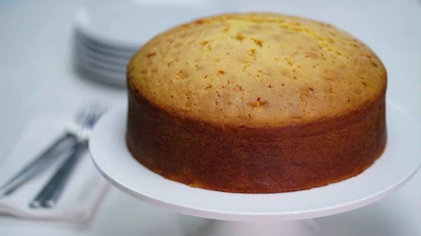 EASY VANILLA BUTTER CAKE