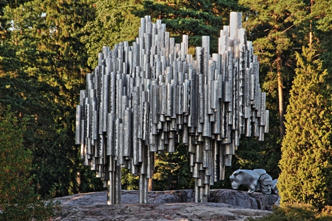 Monumento de Sibelius en Helsinki