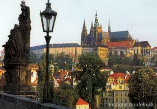 Prague Castle seen from Charles Bridge