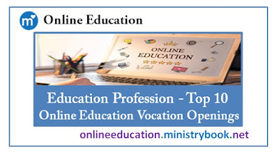 Education Profession - Top 10 Online Education Vocation Openings