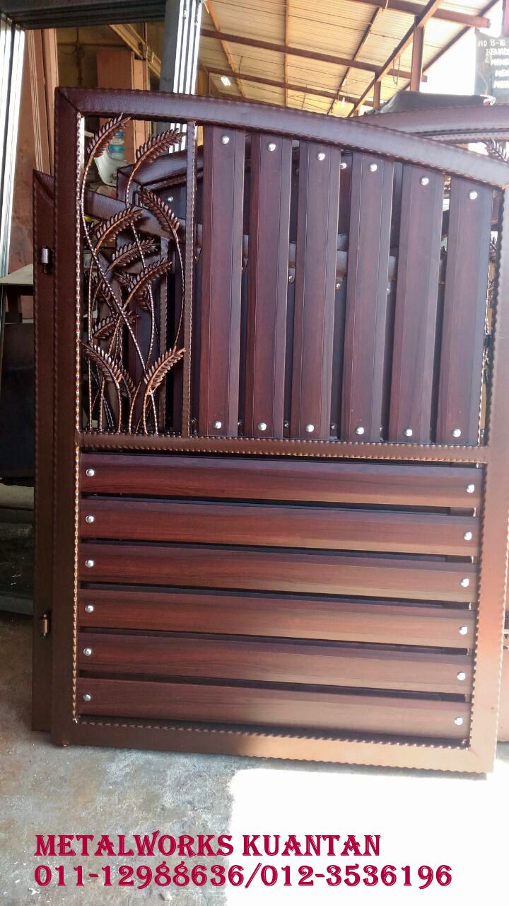 METAL WORKS KUANTAN PINTU PAGAR ALUMINIUM + WROUGHT IRON