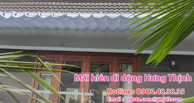 Cơ sở mái hiên di động ở quận 2 chuyên mái che nắng Maihiendidong12