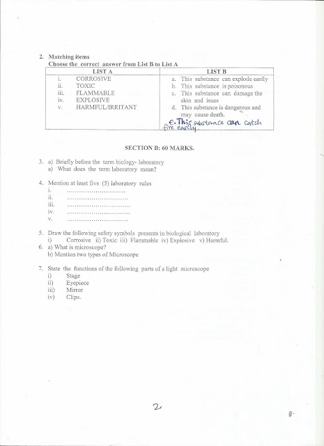 North western province term test papers 2019 biology picture