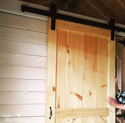 barn door sliding chicken coop installing stop install why hanging track