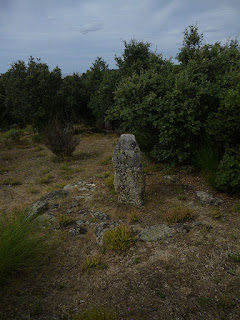 Necrópolis de La Osera. Túmulo con estela