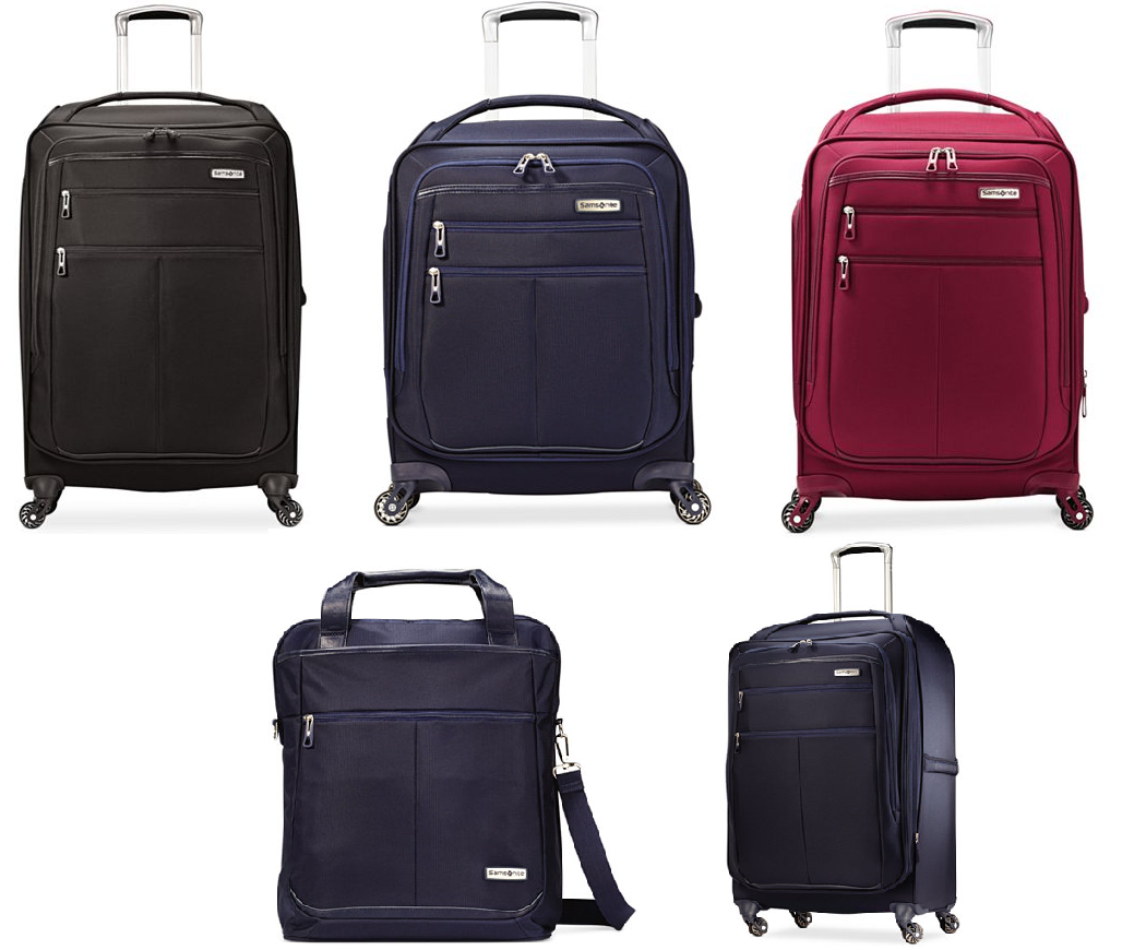 Samsonite Sphere Lite Expandable Spinner Luggage Sale: Lite Vertical Shopper: $21, 19 ...