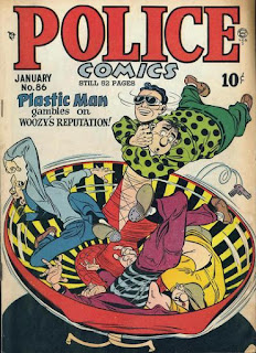 Police 86 cover: Plastic Man