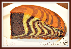کیک گور خری Zebra Cake