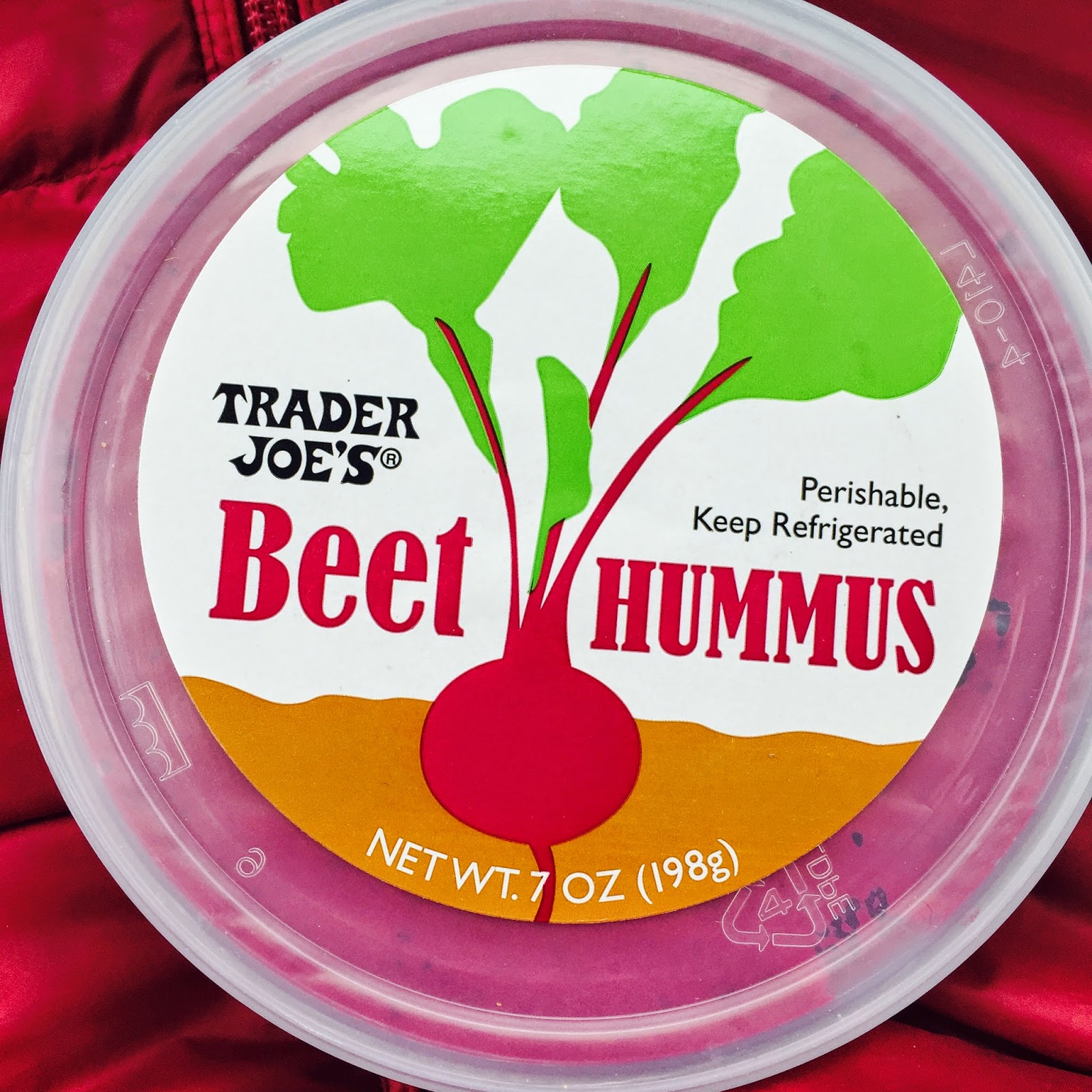 Trader Joe's Beet Hummus