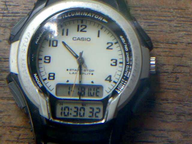 casio ws 300 watch